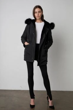 Velvet By Graham & Spencer TIFFANY LUX FUR LINED PARKA