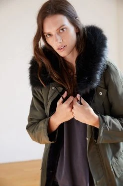 Velvet By Graham & Spencer TIFFANY LUX FUR LINED PARKA