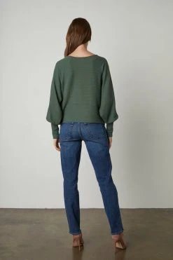 Velvet By Graham & Spencer Womens PEPPER DOLMAN SLEEVE TOP