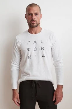 Velvet By Graham & Spencer DAMION CALIFORNIA GRAPHIC TEE