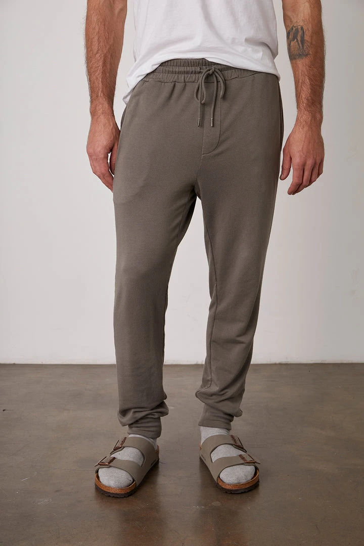 Velvet By Graham & Spencer Mens CROSBY LUXE FLEECE JOGGER 7 Velvet By Graham & Spencer Mens CROSBY LUXE FLEECE JOGGER