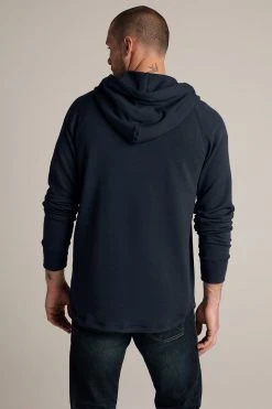 Velvet By Graham & Spencer Mens EVERT LUXE FLEECE PULLOVER HOODIE