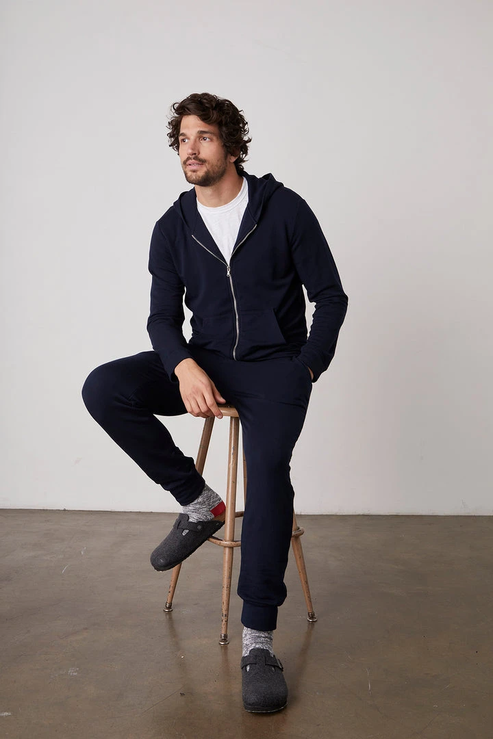 Velvet By Graham & Spencer Mens CROSBY LUXE FLEECE JOGGER 20 Velvet By Graham & Spencer Mens CROSBY LUXE FLEECE JOGGER