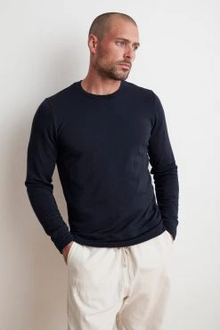 Velvet By Graham & Spencer Mens SOREN LUXE FLEECE PULLOVER