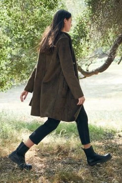 Velvet By Graham & Spencer MERYL REVERSIBLE LUX SHERPA COAT