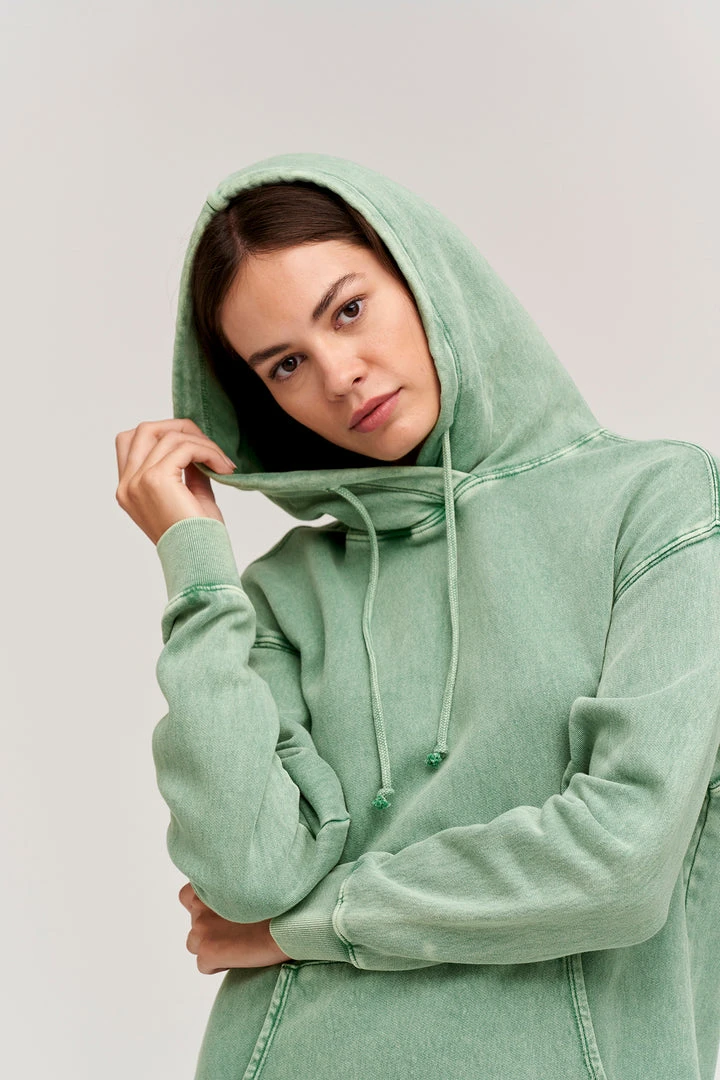 Velvet By Graham & Spencer DORTHY SWEATSHIRT HOODIE DRESS Womens 4 Velvet By Graham & Spencer DORTHY SWEATSHIRT HOODIE DRESS Womens