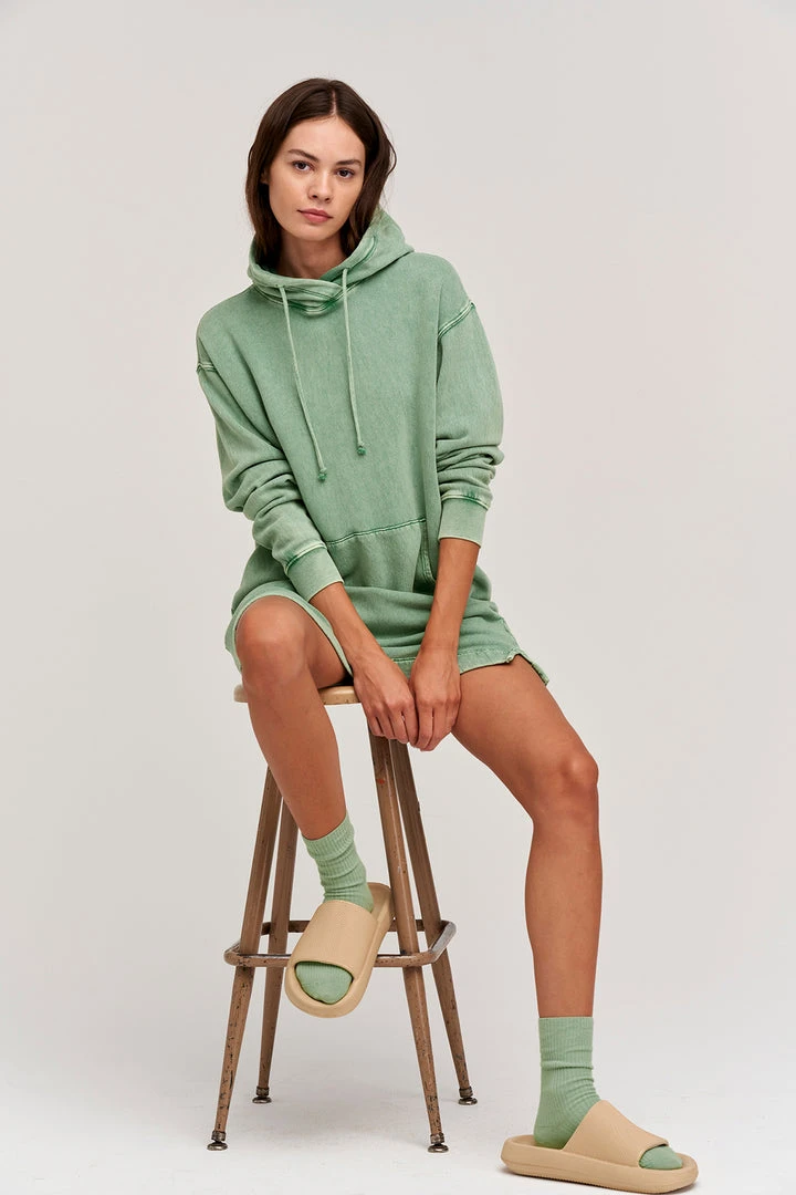 Velvet By Graham & Spencer DORTHY SWEATSHIRT HOODIE DRESS Womens 3 Velvet By Graham & Spencer DORTHY SWEATSHIRT HOODIE DRESS Womens