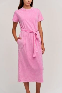 Velvet By Graham & Spencer Womens GABBY MINERAL JERSEY DRESS