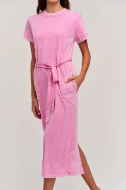 Velvet By Graham & Spencer Womens GABBY MINERAL JERSEY DRESS