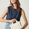 Velvet By Graham & Spencer MINI LAUNCH CANVAS TOTE