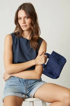 Velvet By Graham & Spencer MINI LAUNCH CANVAS TOTE