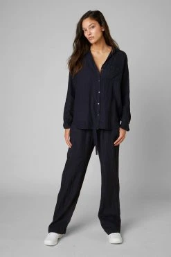 Velvet By Jenny Graham Womens MULHOLLAND SHIRT