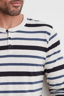 Velvet By Graham & Spencer OSCAR OMBRE JERSEY HENLEY