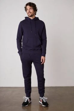 Velvet By Graham & Spencer COOPER PULLOVER HOODIE Mens
