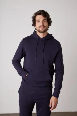 Velvet By Graham & Spencer COOPER PULLOVER HOODIE Mens