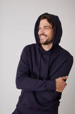 Velvet By Graham & Spencer COOPER PULLOVER HOODIE Mens