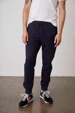 Velvet By Graham & Spencer Mens NICHOLAS DRAWSTRING JOGGER