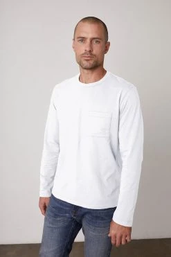 Velvet By Graham & Spencer OLIVER POCKET TEE Mens