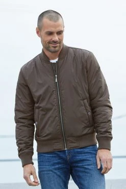 Velvet By Graham & Spencer Mens DOUGAL BOMBER JACKET