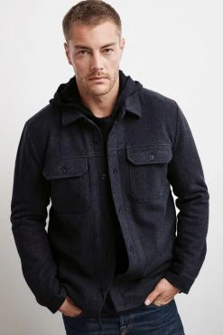 Velvet By Graham & Spencer GARDNER FAUX SHERPA LINED JACKET