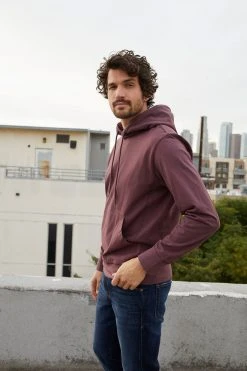 Velvet By Graham & Spencer Mens BARTH PULLOVER HOODIE