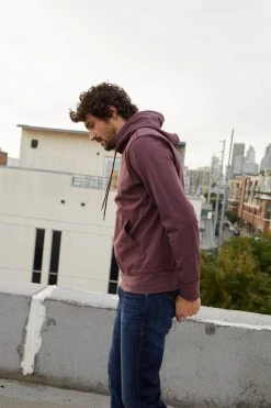 Velvet By Graham & Spencer Mens BARTH PULLOVER HOODIE