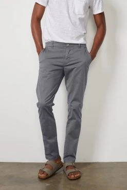 Velvet By Graham & Spencer BROGAN COTTON TWILL PANT