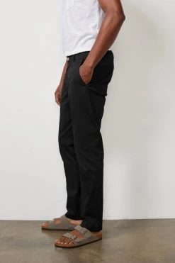 Velvet By Graham & Spencer BROGAN COTTON TWILL PANT