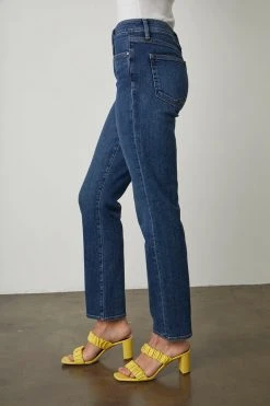 Velvet By Graham & Spencer VICTORIA HI RISE STRAIGHT LEG JEAN