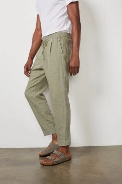Velvet By Graham & Spencer Mens BOYD LINEN PANT