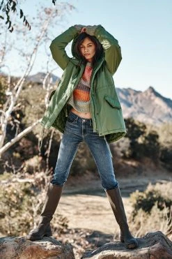 Velvet By Graham & Spencer Womens NICKI PARKA JACKET