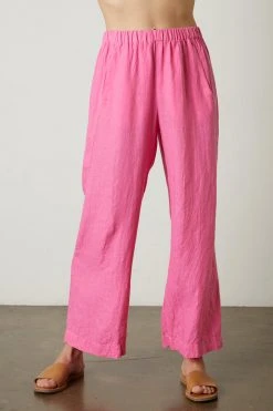 Velvet By Graham & Spencer Womens LOLA LINEN PANT