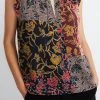 Velvet By Graham & Spencer Womens ROSETTA PRINTED BLOUSE