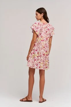 Velvet By Graham & Spencer Womens IVY PRINTED COTTON CAMBRIC DRESS