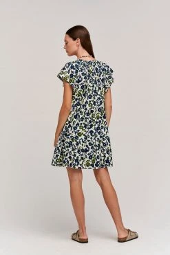 Velvet By Graham & Spencer Womens IVY PRINTED COTTON CAMBRIC DRESS