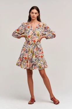 Velvet By Graham & Spencer Womens KEELIN PRINTED BOHO DRESS