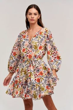 Velvet By Graham & Spencer Womens KEELIN PRINTED BOHO DRESS