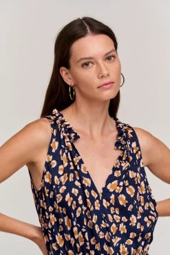 Velvet By Graham & Spencer ADARAH PRINTED TANK DRESS