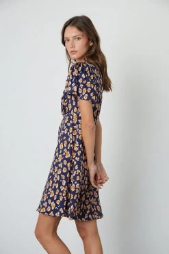 Velvet By Graham & Spencer DREW CHEETAH PRINT DRESS Womens