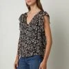 Velvet By Graham & Spencer DEMI PRINTED BLOUSE