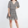 Velvet By Graham & Spencer Womens SASKIA HALF PLACKET DRESS