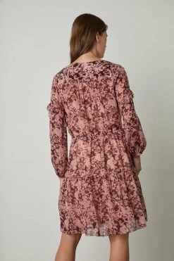 Velvet By Graham & Spencer Womens SELINA PRINTED BOHO DRESS