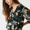 Velvet By Graham & Spencer ULI 3/4 SLEEVE BLOUSE Womens