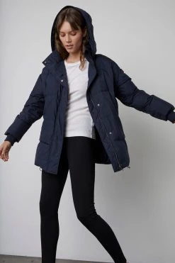 Velvet By Graham & Spencer Womens HEIDI PUFFER JACKET