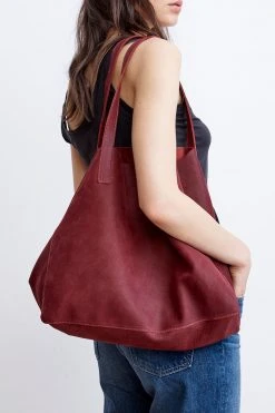 Velvet By Graham & Spencer CLOVER LEATHER TOTE