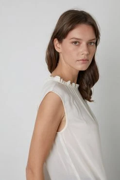 Velvet By Graham & Spencer WENNA SLEEVELESS BLOUSE