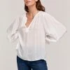 Velvet By Graham & Spencer JOLENE V-NECK BLOUSE Womens