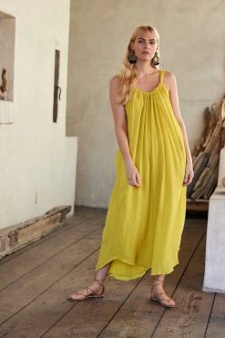 Velvet By Graham & Spencer Womens REESE COTTON GAUZE DRESS