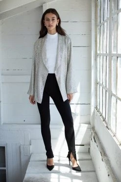 Velvet By Graham & Spencer Womens ARIELLA MOCK NECK TOP