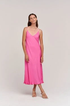 Velvet By Graham & Spencer POPPY SLIP DRESS Womens